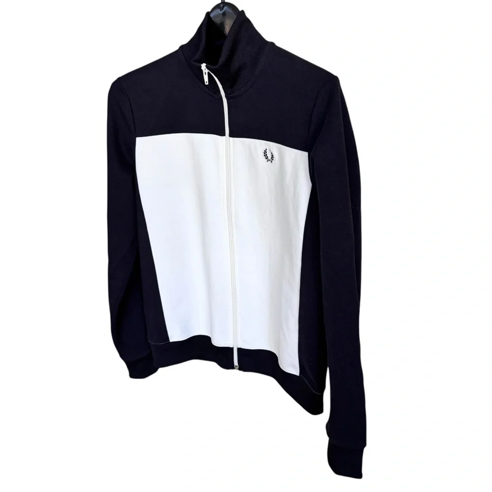 Fred Perry Track Two Tones Track Jacket Sz S